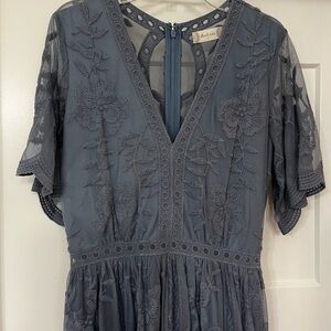 Embroidered Lace Altar’d State Dress